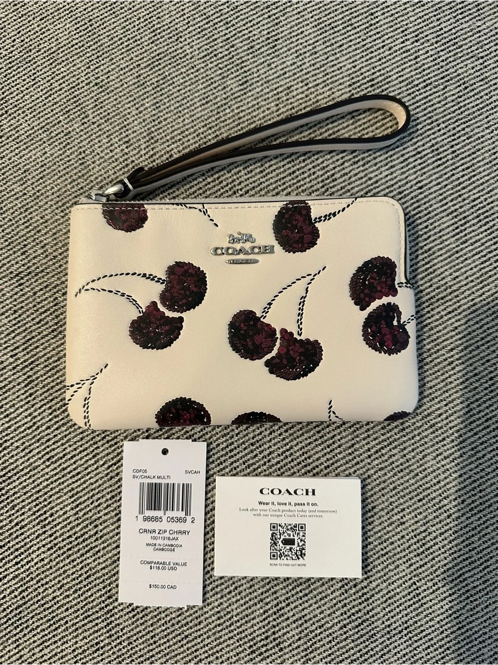 Coach 100% authentic